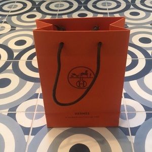 Small Hermès shopping bag